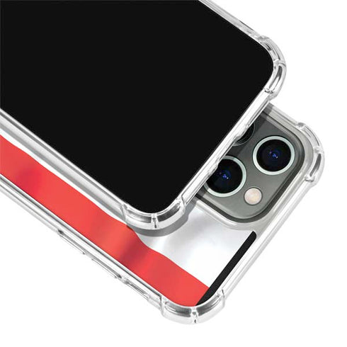 Italy Flag iPhone 14 Pro Max Clear Case